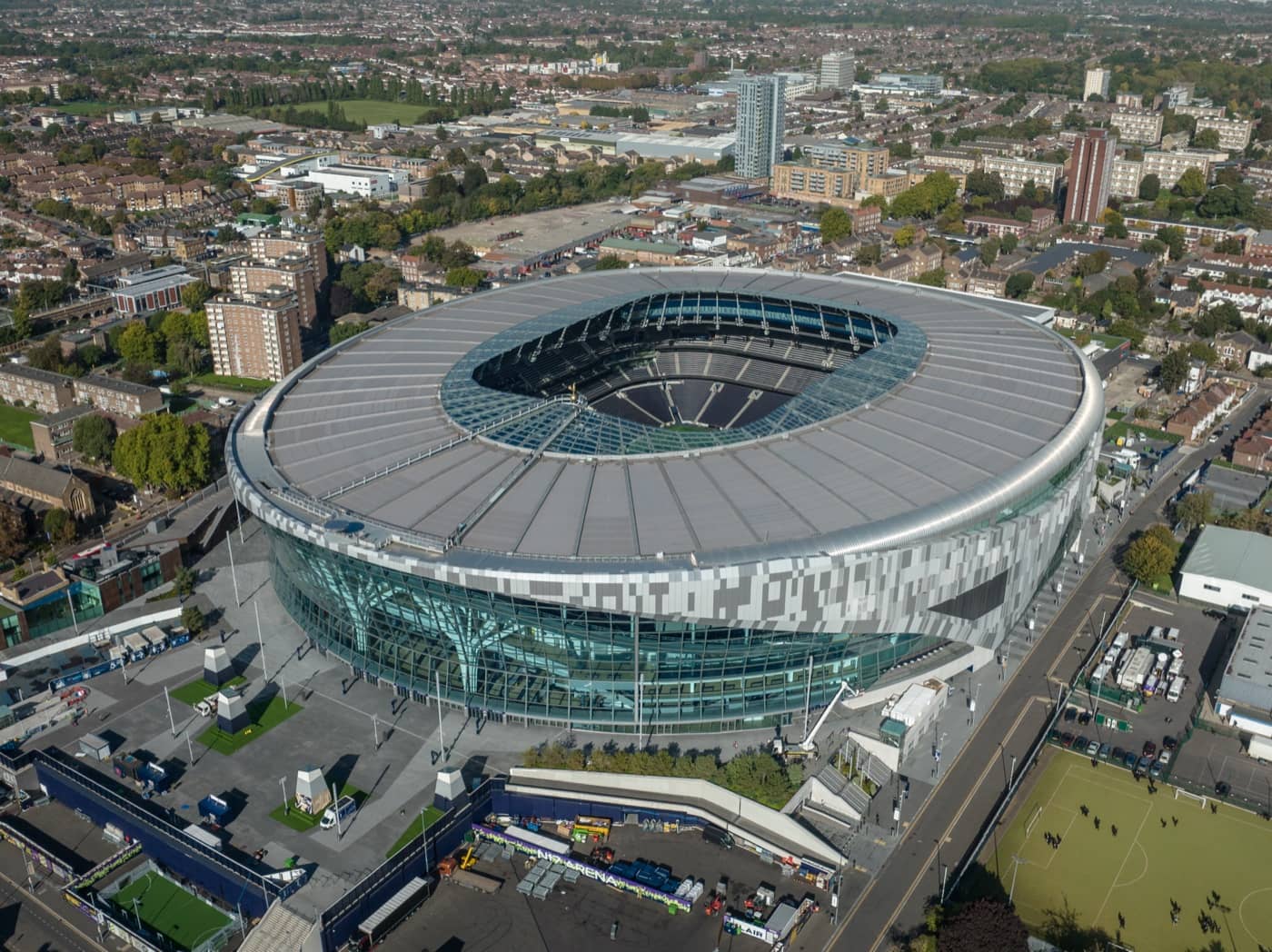 Tottenham Hotspur Stadium atmosferi