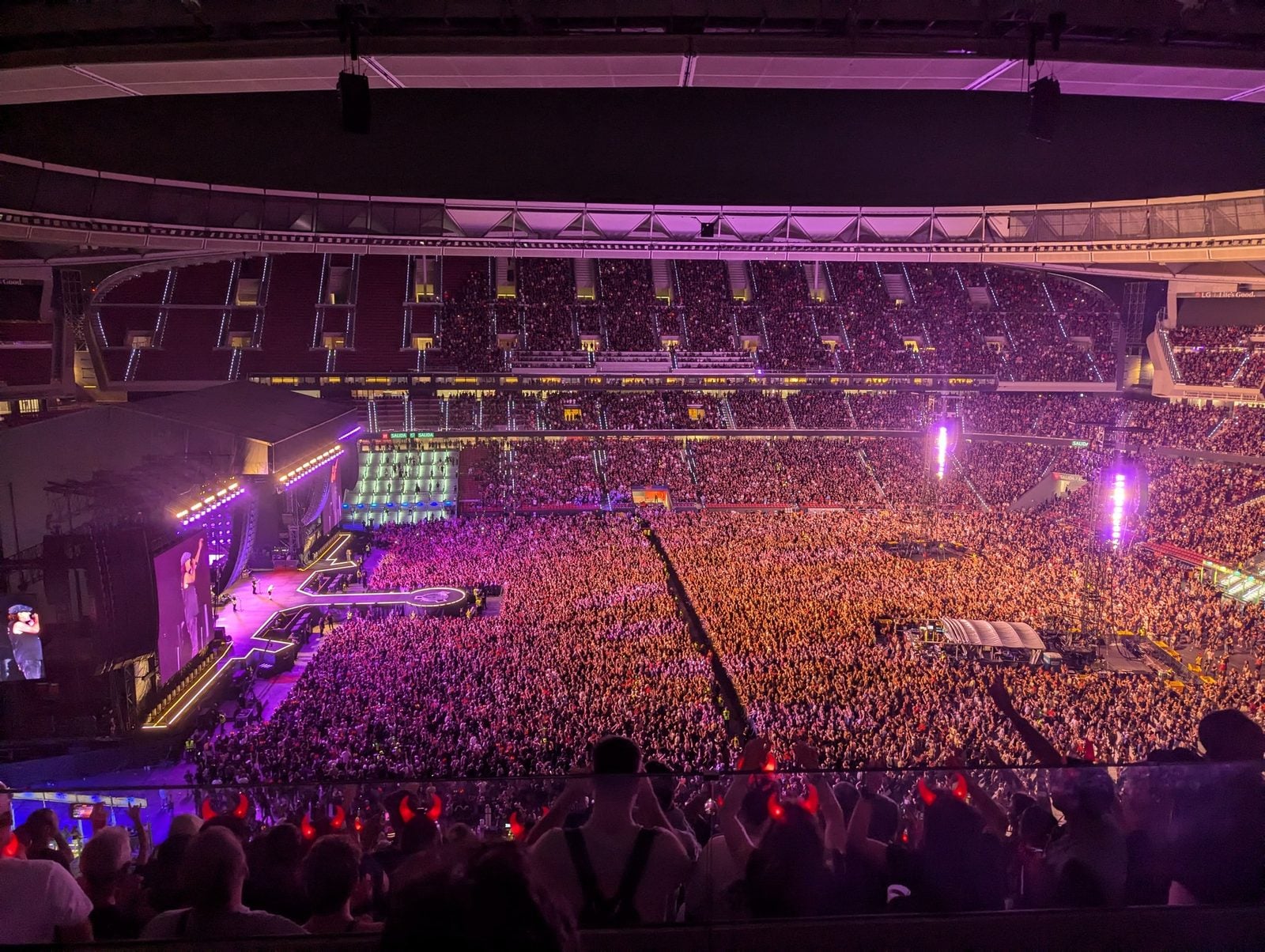 Atletico Madrid maç ve stadyum anları