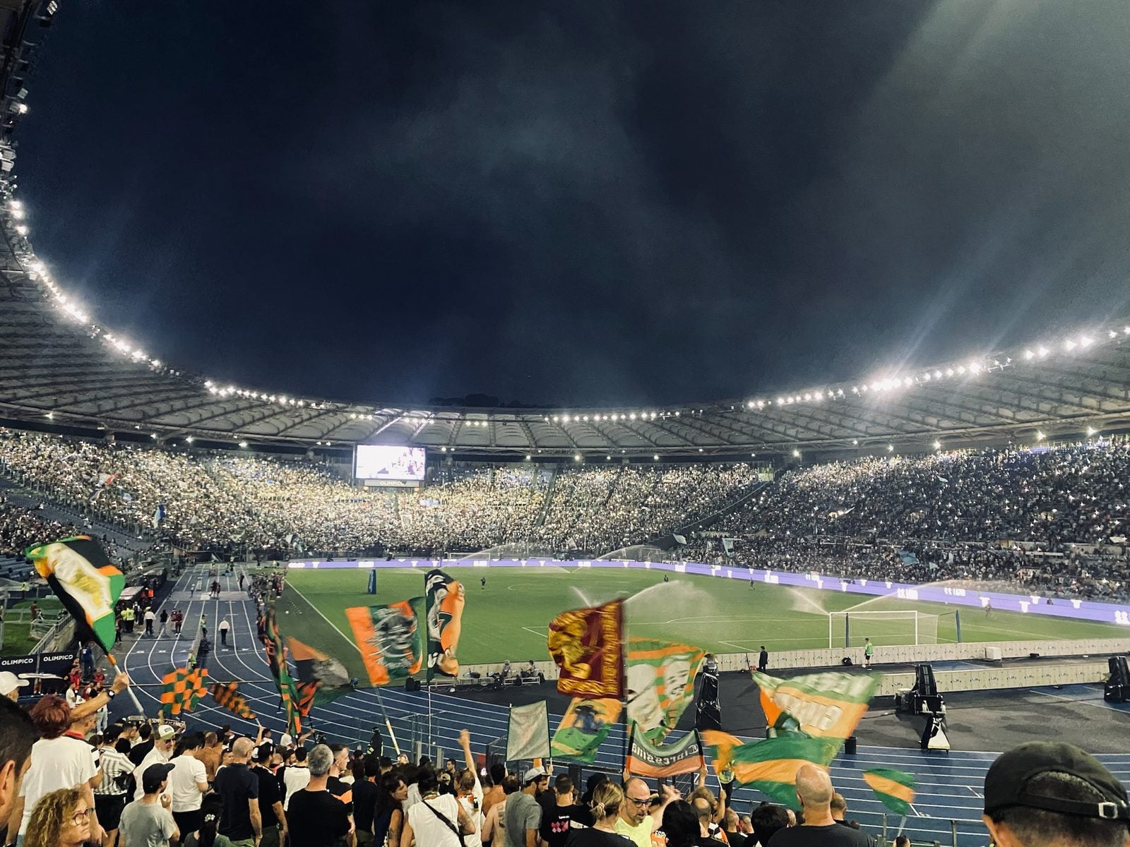 Lazio maç ve stadyum anları