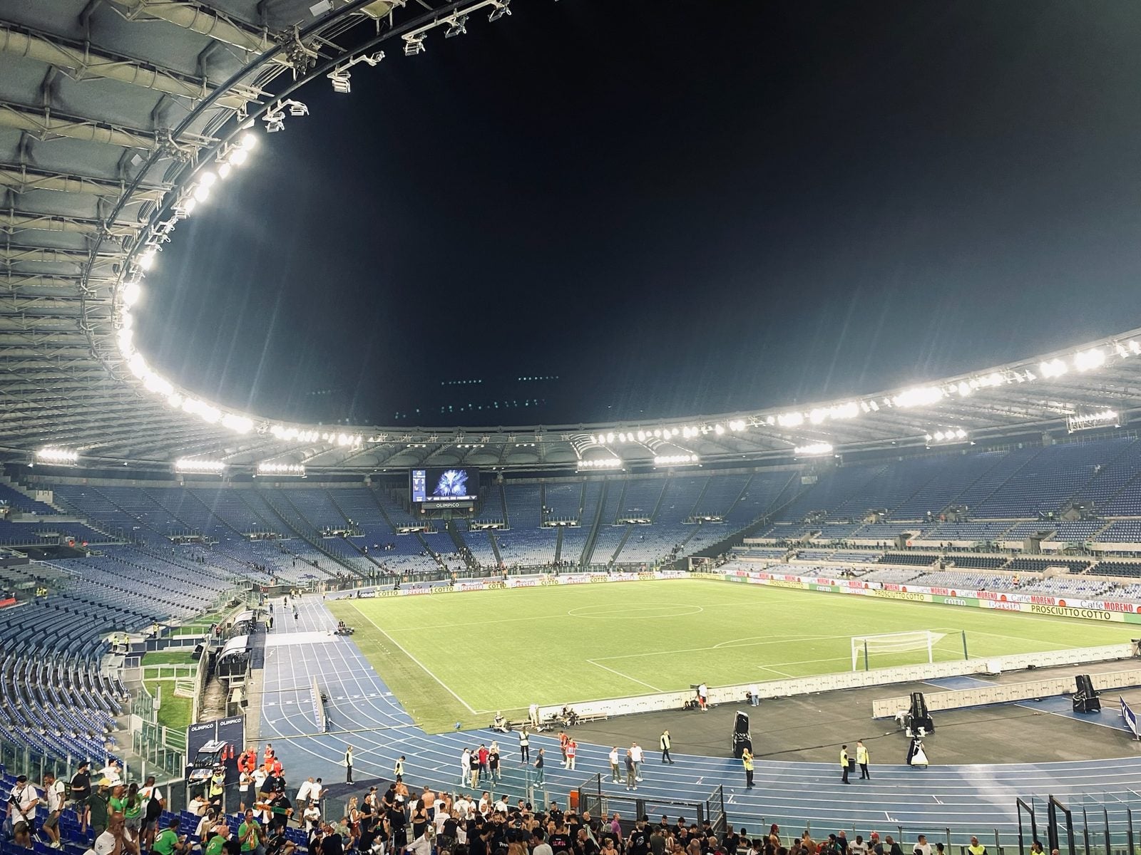 Lazio maç ve stadyum anları