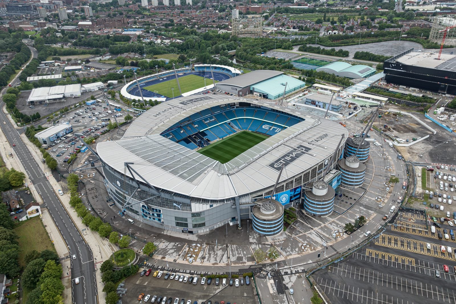 Manchester City maç ve stadyum anları