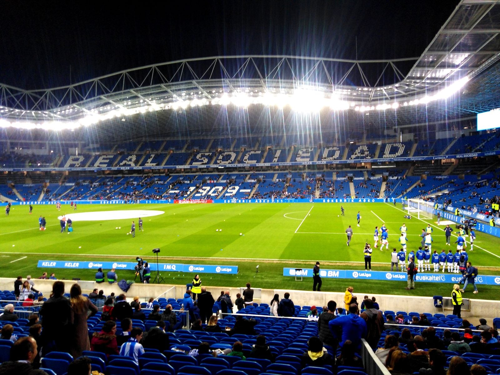 Real Sociedad maç ve stadyum anları