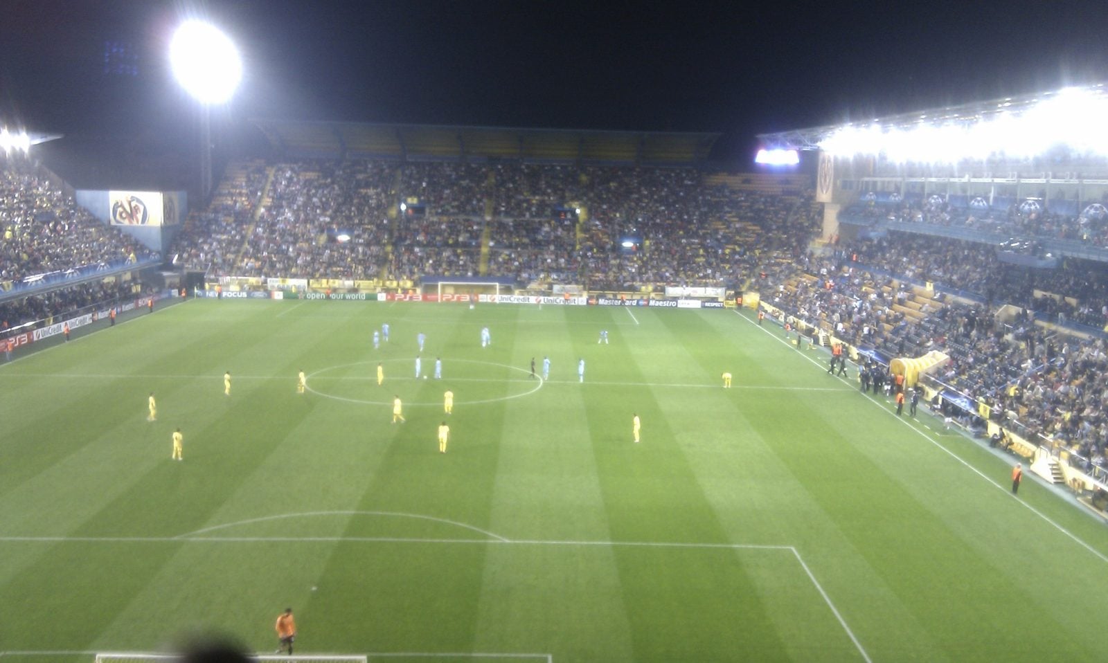 Villarreal maç ve stadyum anları
