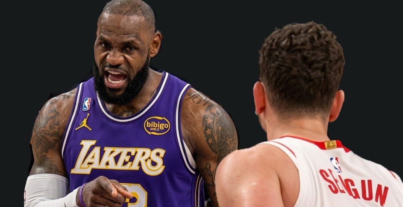 Alperen Şengün - LeBron James gerginliği! Olay sözler canlı yayına yansıdı