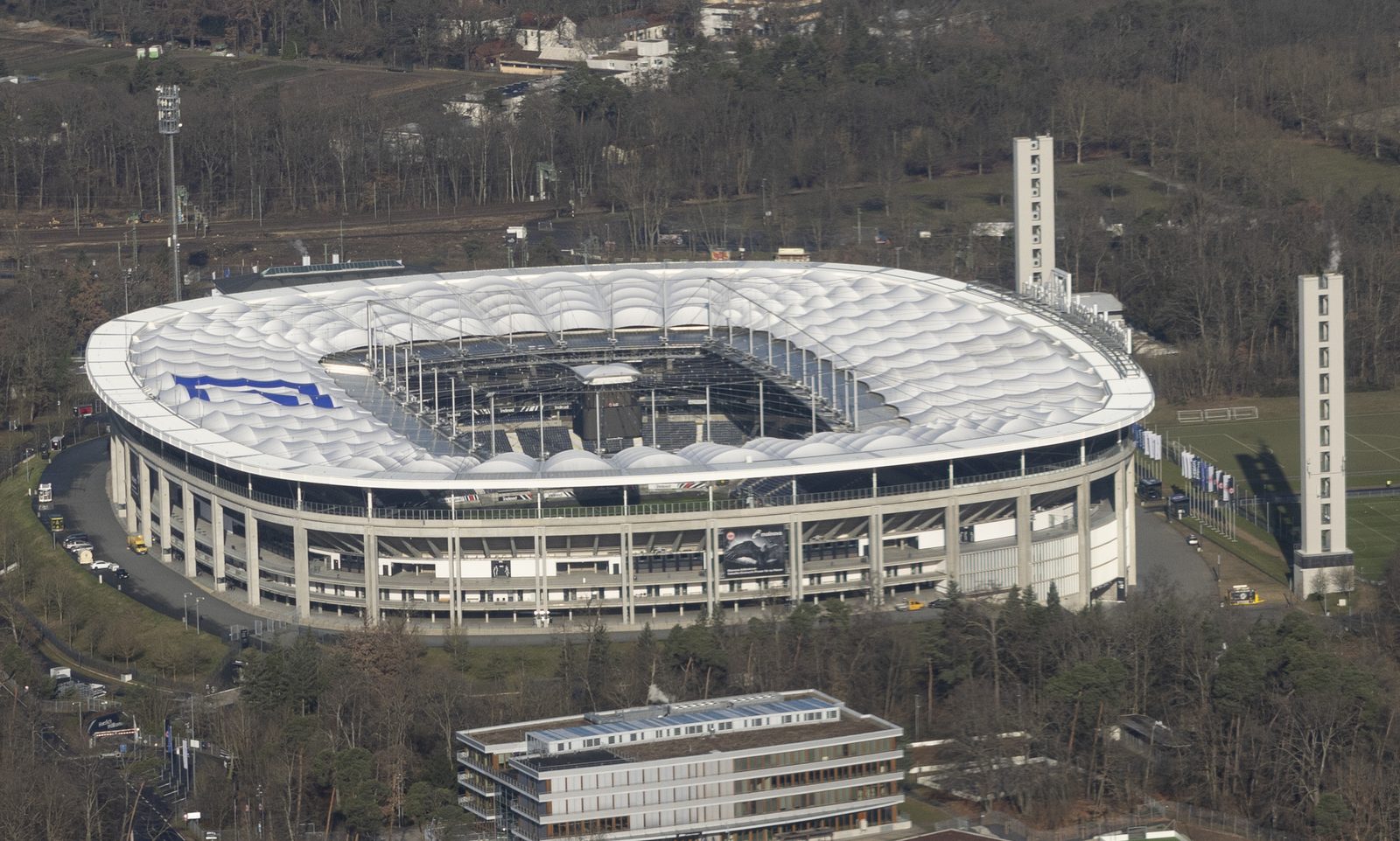 Eintracht Frankfurt maç ve stadyum anları