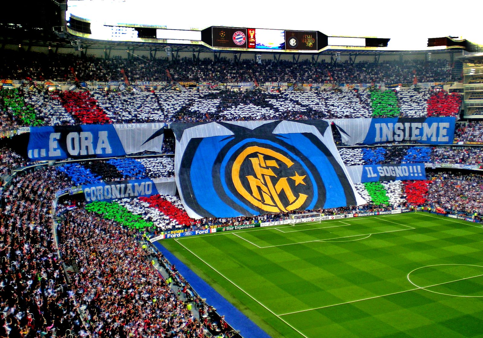Inter maç ve stadyum anları