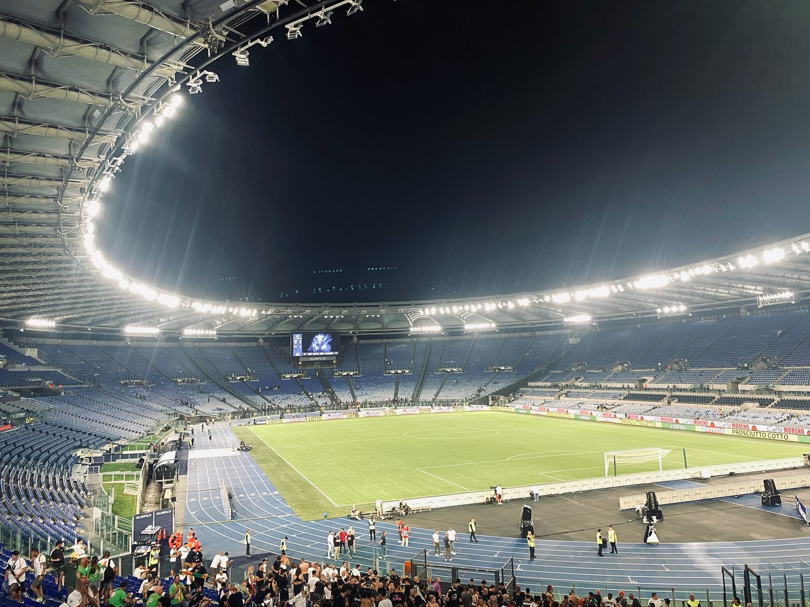 Lazio maç ve stadyum anları