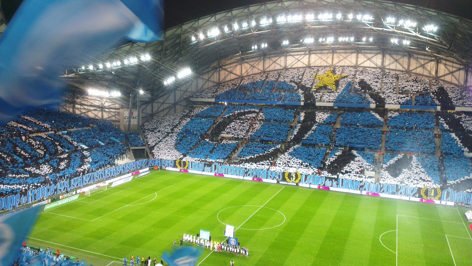 Marseille maç ve stadyum anları