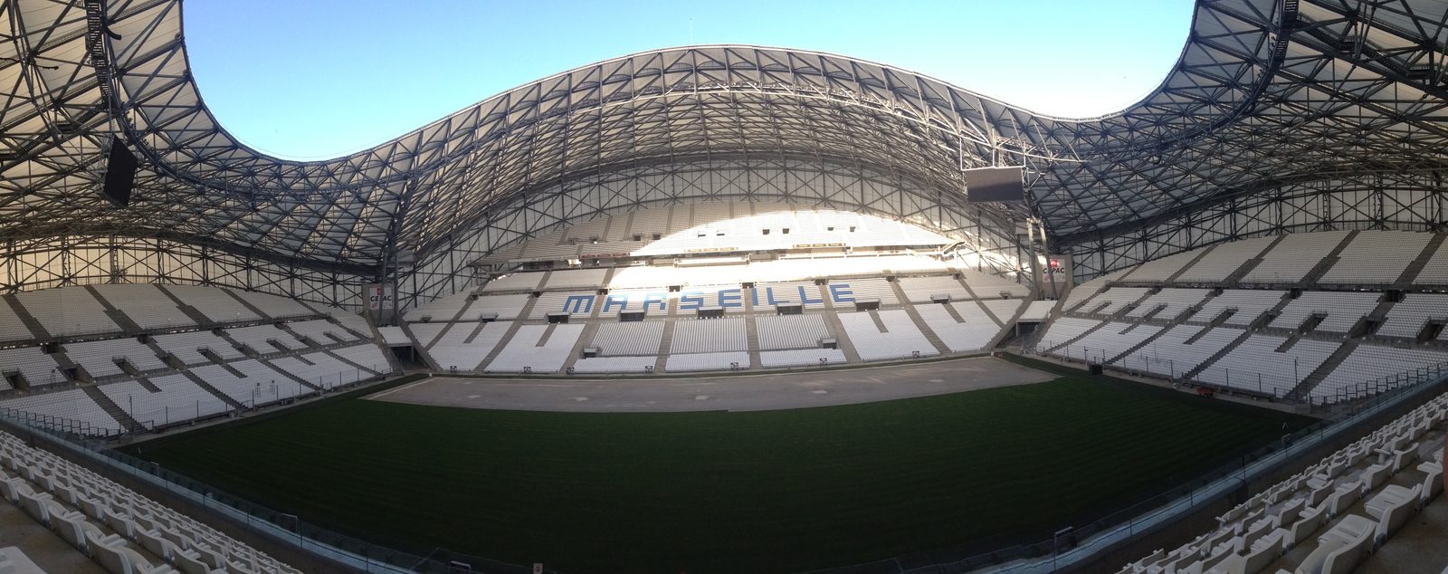 Marseille maç ve stadyum anları