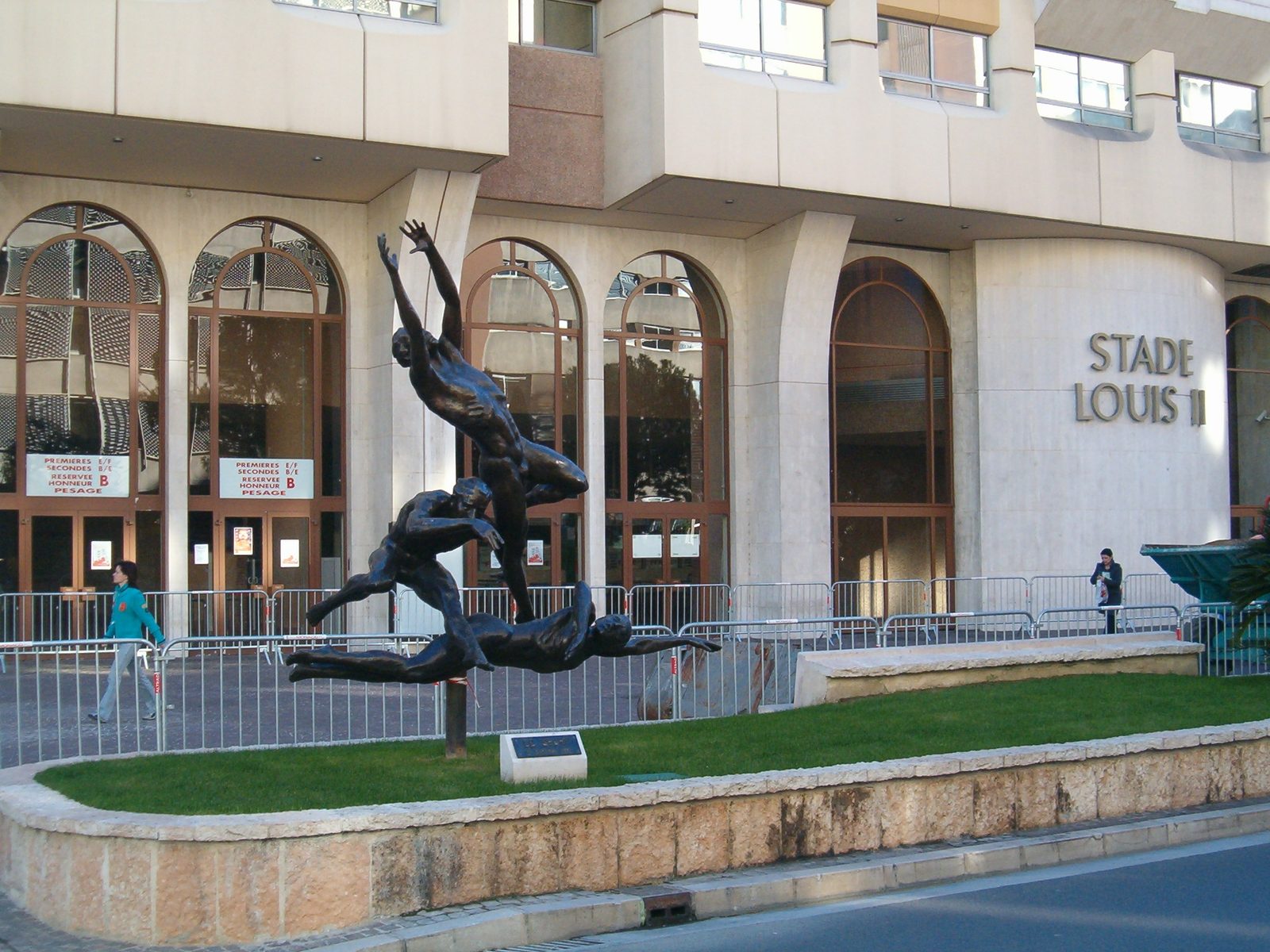 Monaco maç ve stadyum anları