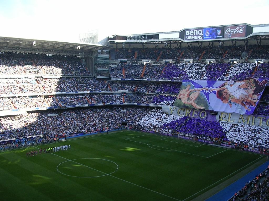 Real Madrid maç ve stadyum anları